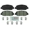 Bosch Blue Disc Brak Disc Brake Pads, Be1654H BE1654H - alternate 1